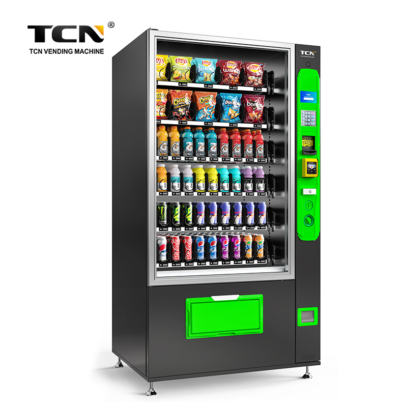 Tcn Beverage and Snacks Automatic Vending Machine with Bill Reader and Coin Changer
