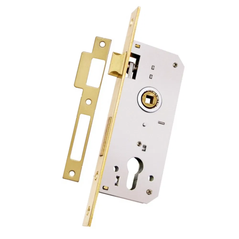 Iron Door Locks, Stainless Steel Door Accessories, Commercial-Grade Cylinder Lock