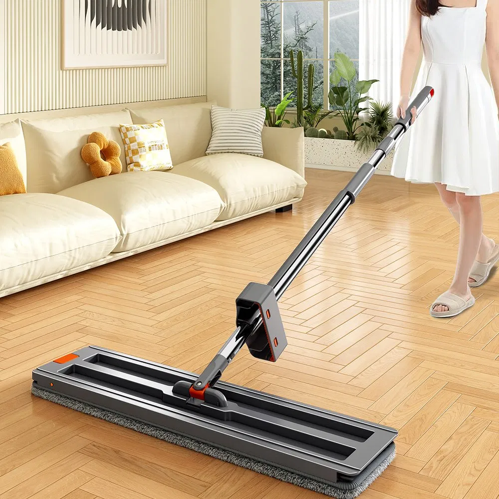 Heavy-Duty Household Mop with Ergonomic Stainless Steel Grip