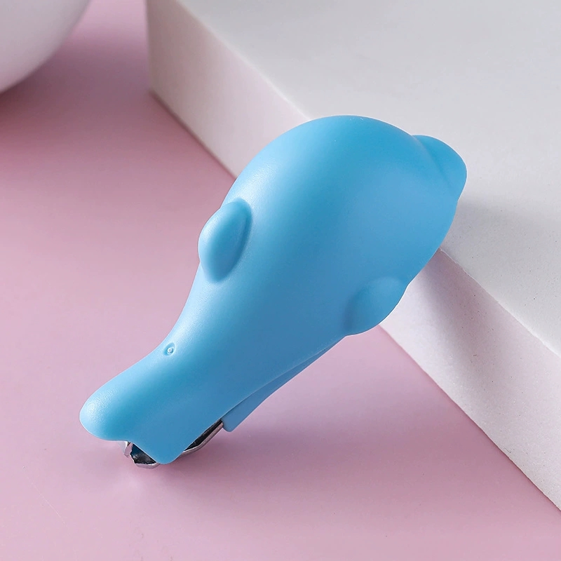 High Quality Cartoon Dolphin Baby Nail Clippers Safe and Chic Nail Trimmer for Newborns Prevents Skin Injury