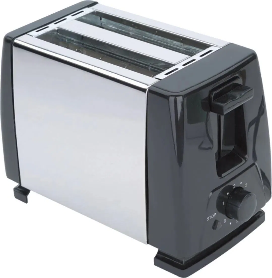 2-Slice Stainless Steel Toaster for Kitchen Breakfast with CE/GS/ETL/CB