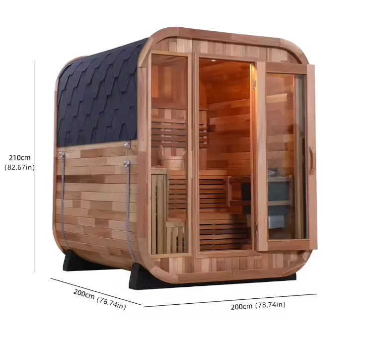 Инфракрасная сауна для улицы Modern Design Cabin