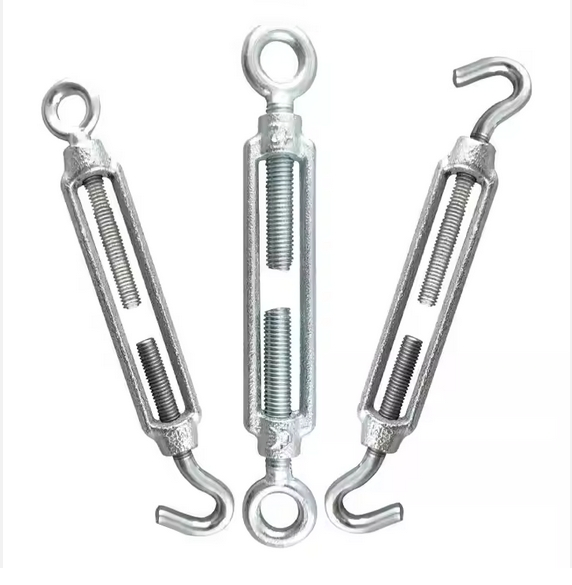 Hex DIN 1480 Hook Drawings Galvanized Chain M6 Commercial Type Turnbuckle
