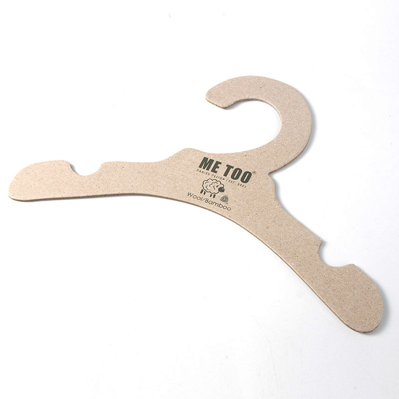 Factory Custom Design Boutique Paper Clothing Hangers Eco-Friendly Cardboard Pants Hanger