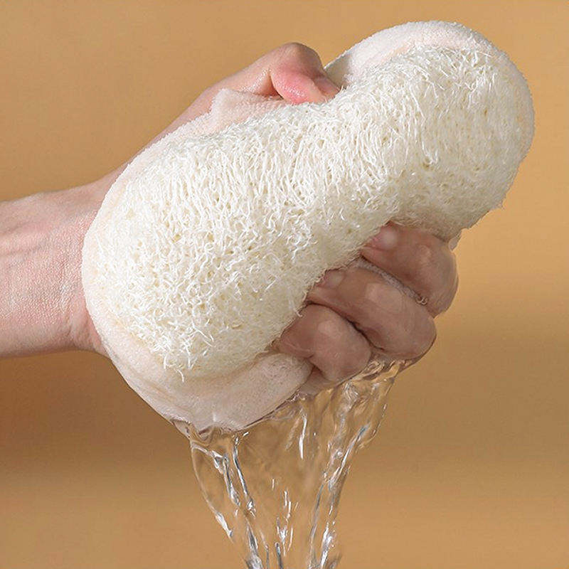 Natural Bath Scrub Sponges Luffa Body Scrubber Exfoliating Loofah Sponges of Luffa