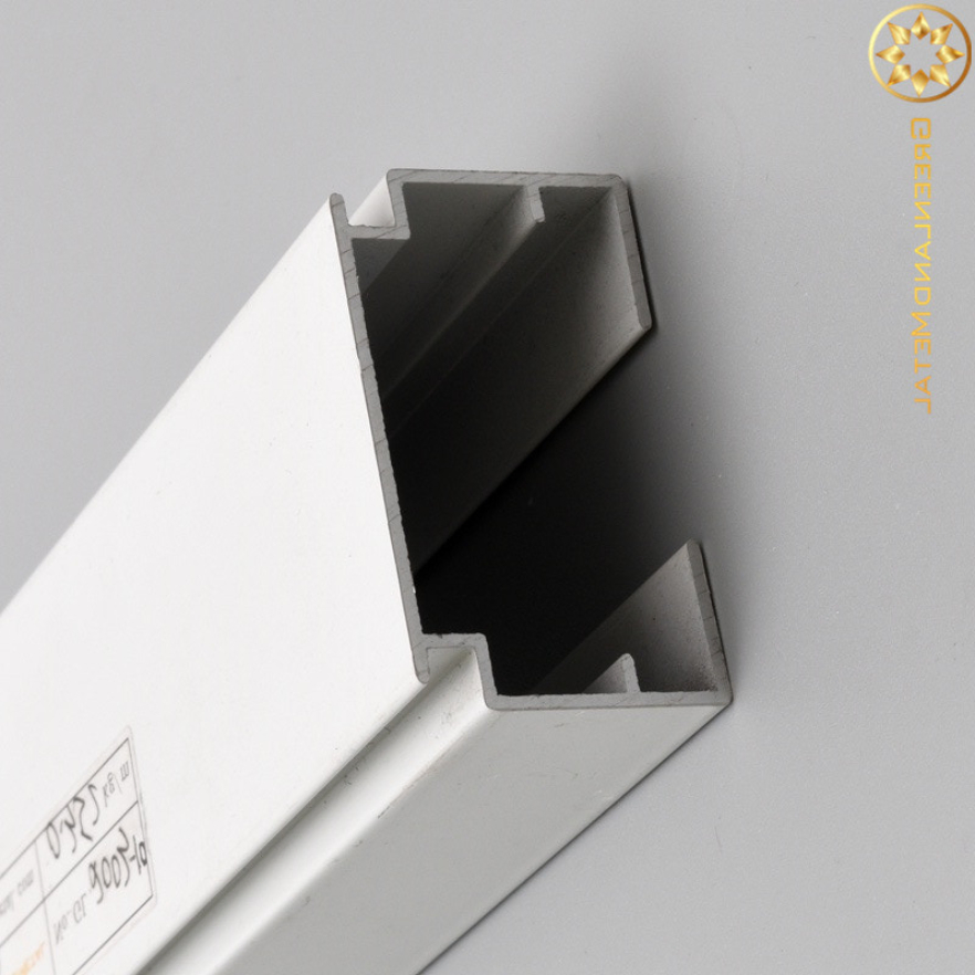 Aluminium Head Track for Vertical Blind with Powder Coating White to Africa