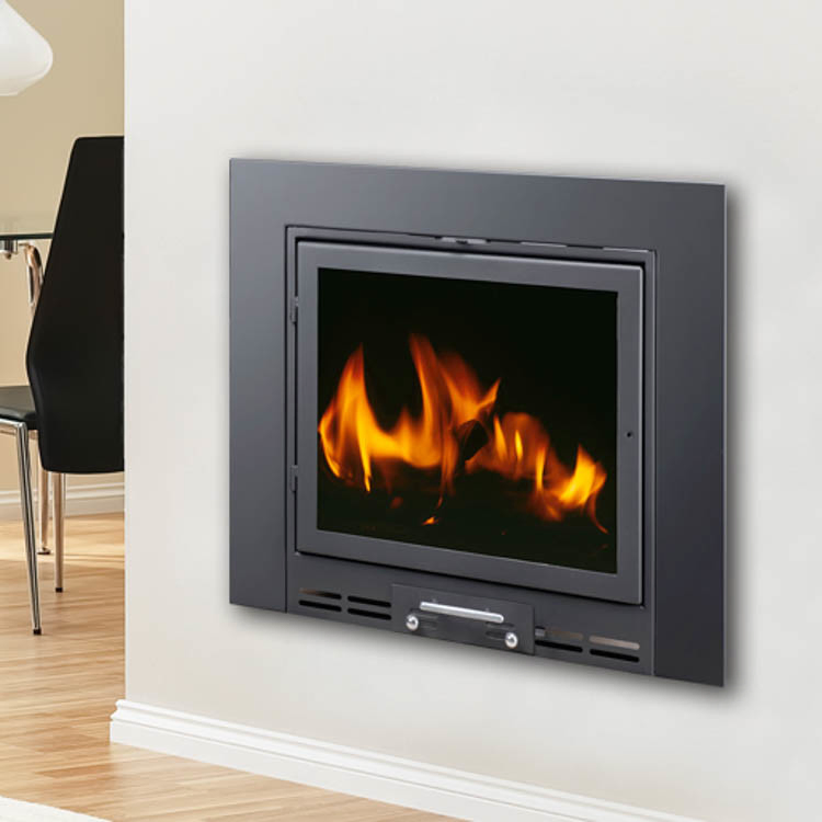 Wall Insert Wood Burning Stove Fireplace Room Heater for Home Use in Winter