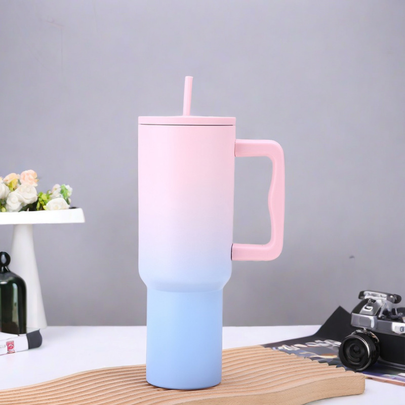 Wholesale 40oz Double Wall Stainless Steel Water Bottle Vacuum Flask Cup Third Generation Plus Mug Tumbler with Handle