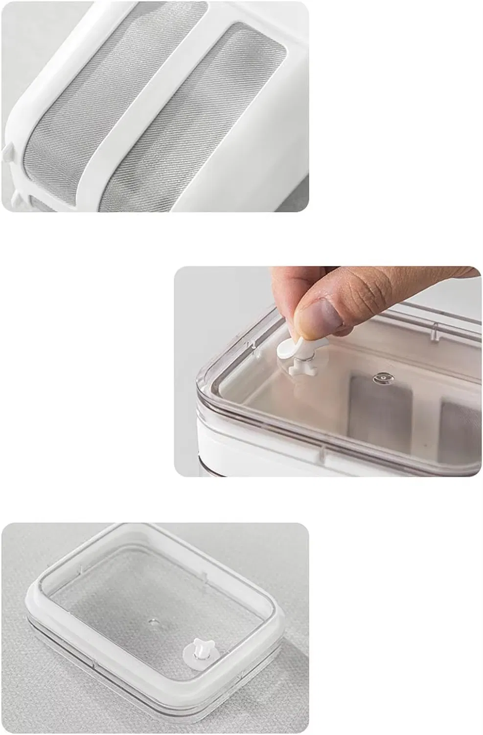 1100ml Yogurt Maker Strainer Multipurpose Yogurt Filter with Fine Mesh Bag Lid Reusable Greek Yogurt Pouch Filter