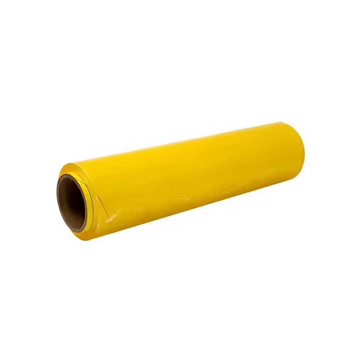Custom 12-Inch PVC Stretch Wrap Film, Clear, Anti-Contamination, Waterproof, Industrial Packaging Cling Frim