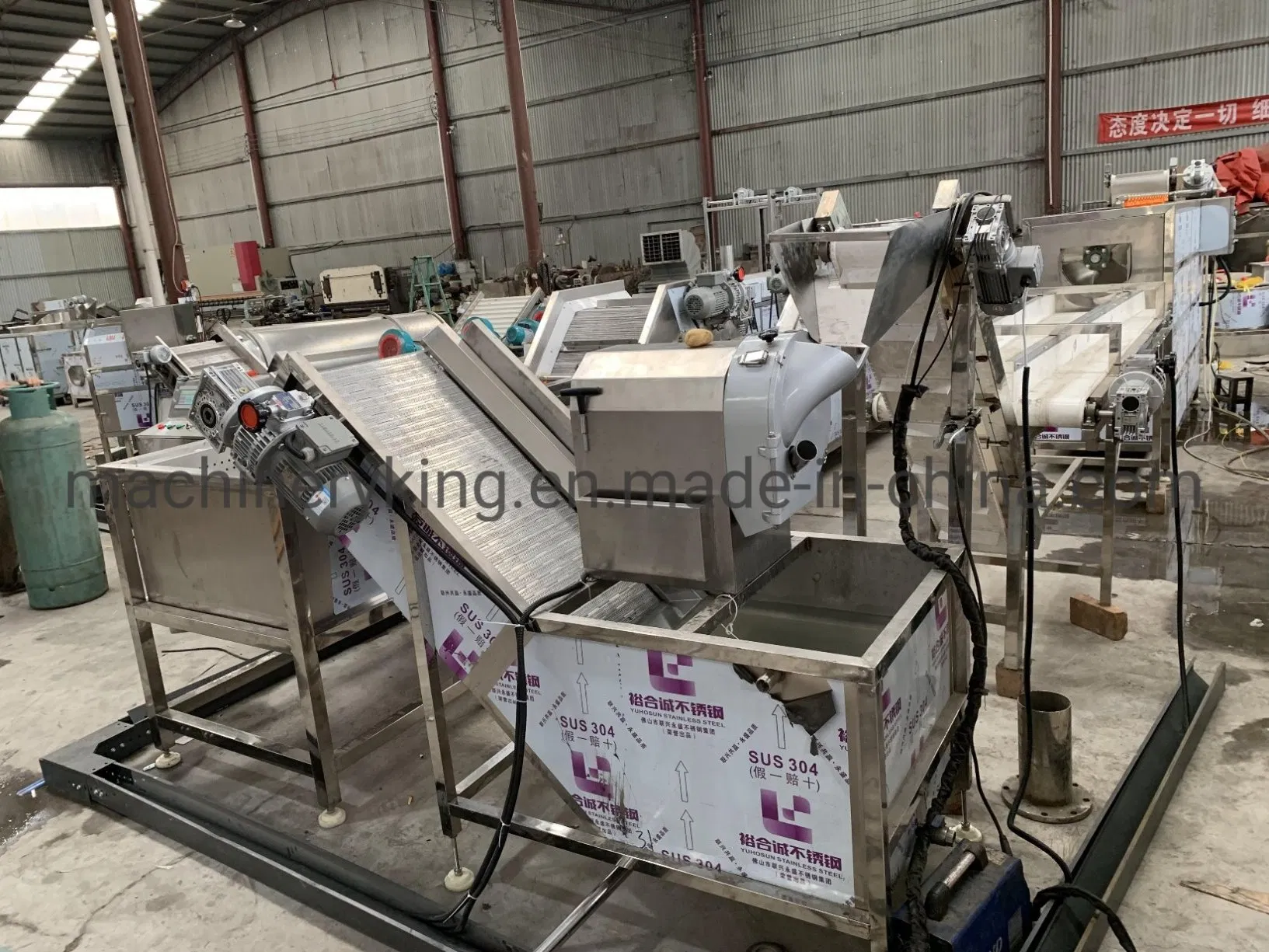 Automatic Deep Continuous Fryer Food Chips Fryer Machine