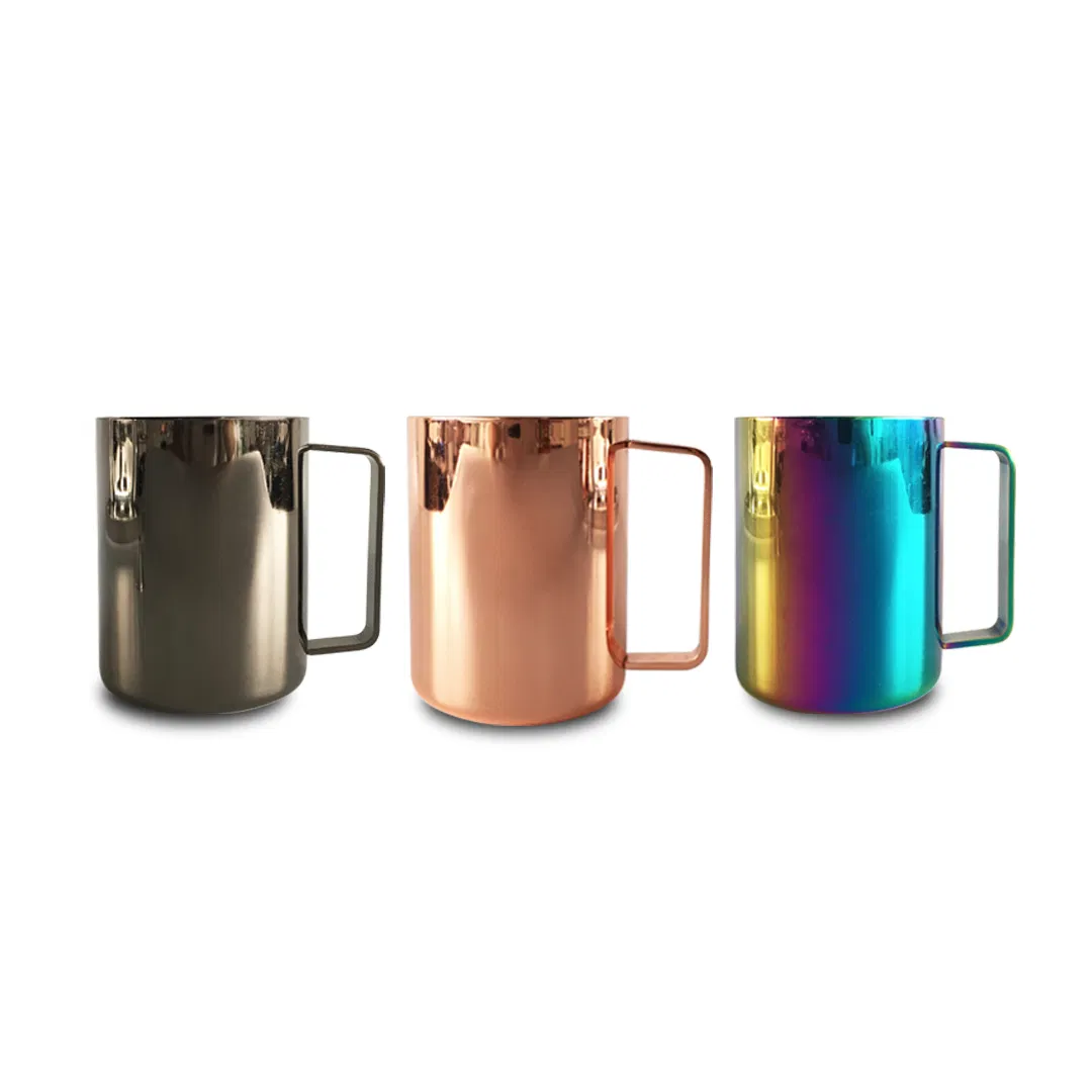 Plated Copper Gold Black New Hammer Point Vodka Whiskey Coffee Mug Moscow Mule Mug Pure Copper Mug for Lee Spirits Wave Bully Boy