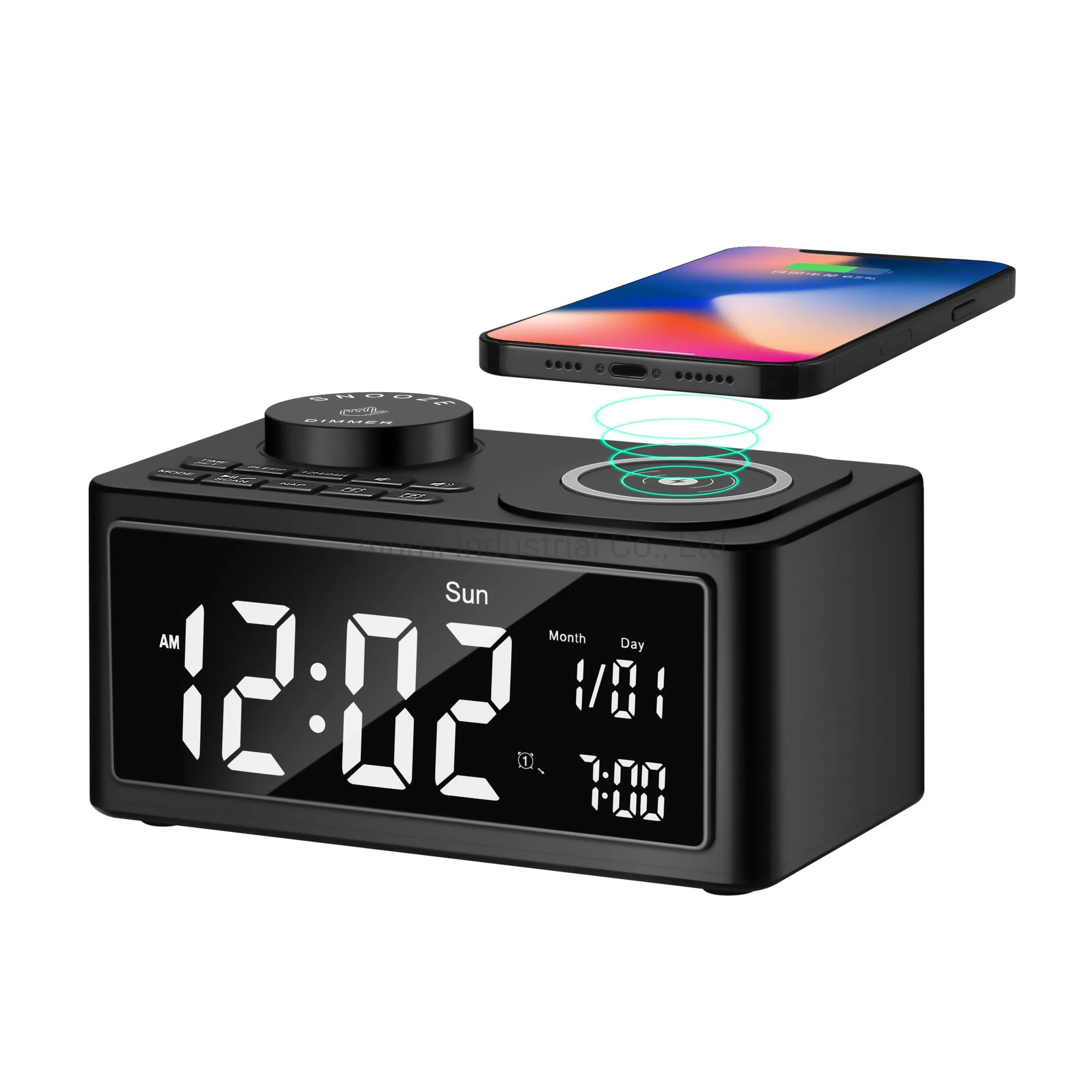 Alarm Clock Docking Station for Phone Hotel