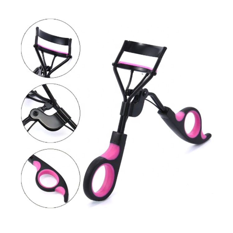 1PC Black Purple Frosted Handle Eyelashes Clip Curl Eye Lash Cosmetic Beauty Makeup Fake Eyelash Curler