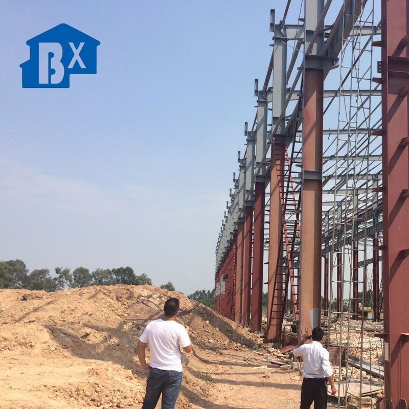 Construction Modular Industrial Agricultural Prefabricated Storage Prefab Light Steel Structure Metal Warehouse / Workshop Building