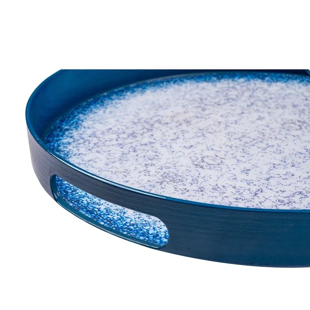 Large Size Round Shape PP Material Disposable Plastic Concierge-Level Charger Plate