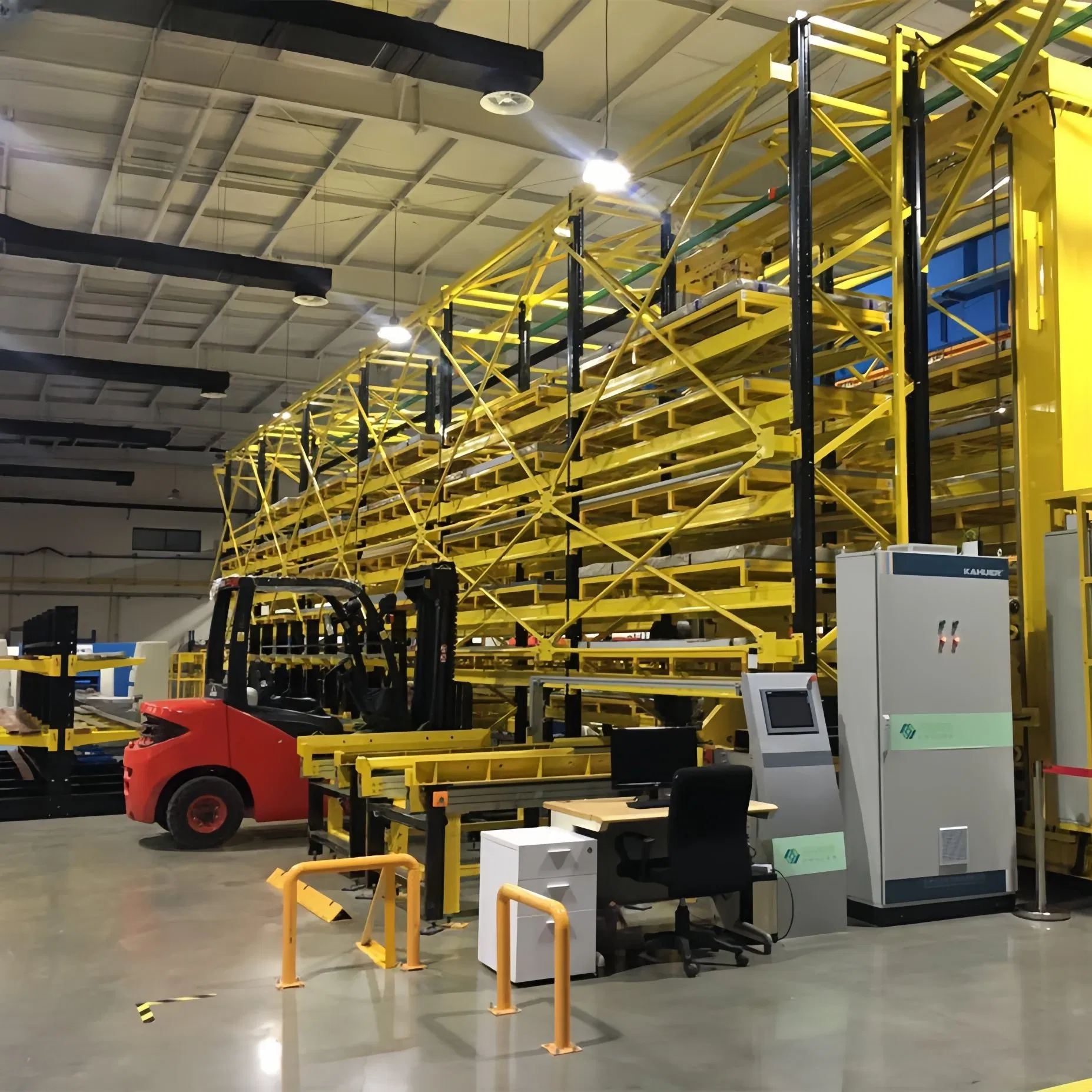 OEM Automated Retrieval and Storage Racking Stacker Crane Warehouse Radio Shuttle Racking