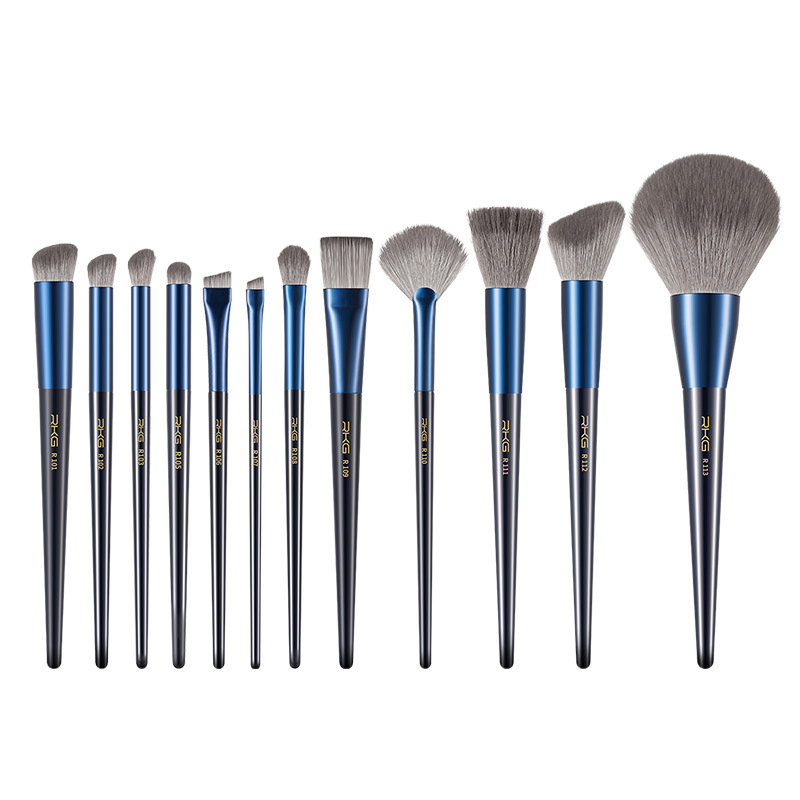 Rkg Star Point Portable 12 Makeup Brush Full Set of Wholesale Makeup Brush Set Sanda Brush Eye Shadow Brush
