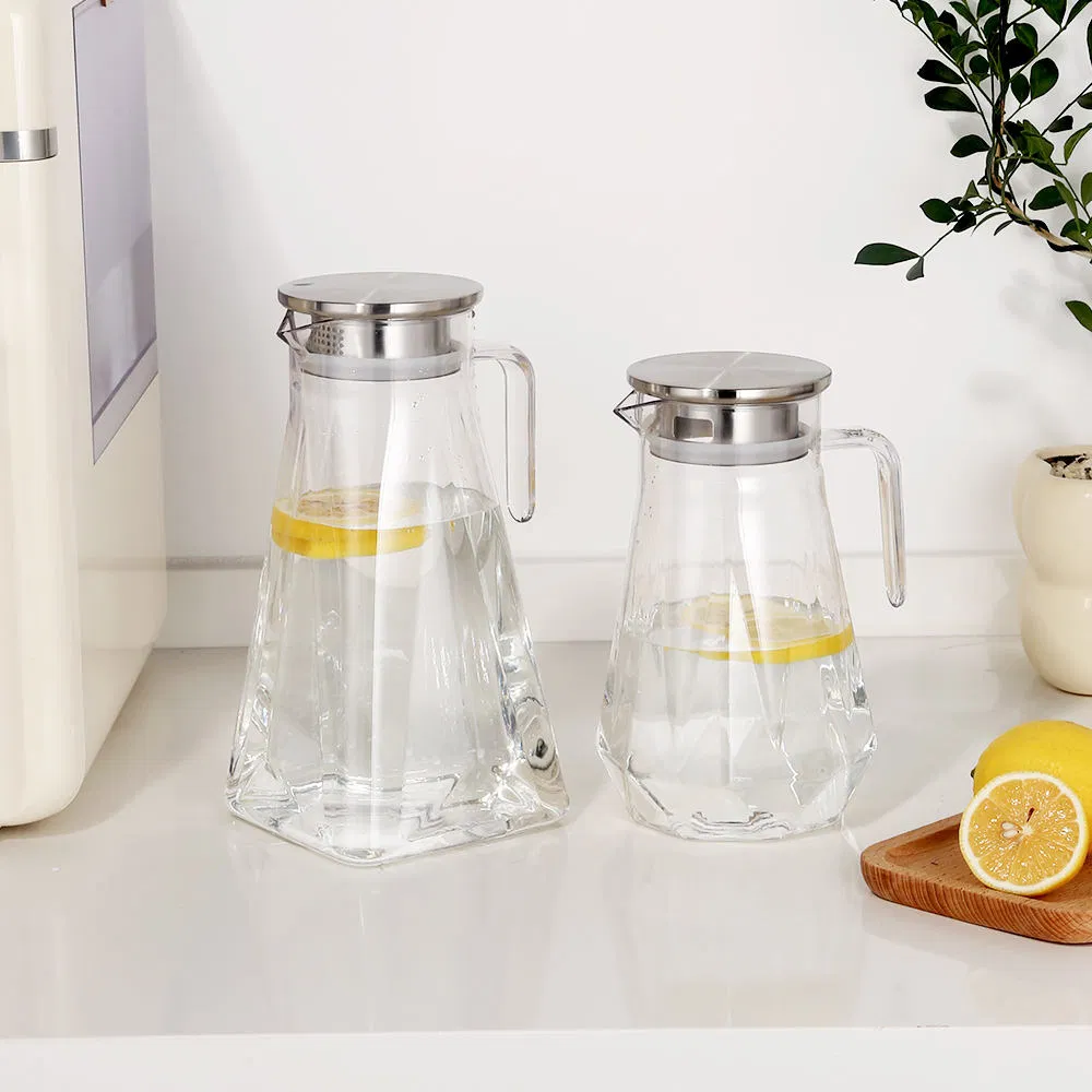 Acrylic Juice Pot - Custom Logo Transparent PC Water Pitcher