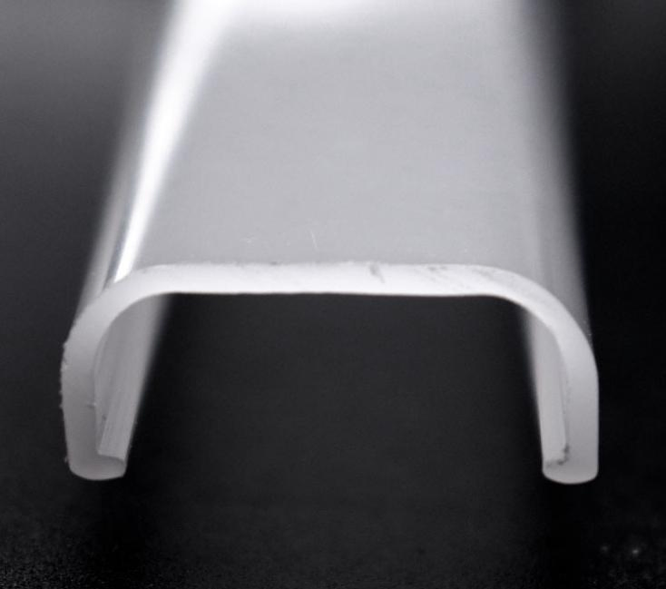 Custom Clear Acrylic Extrusion Profile