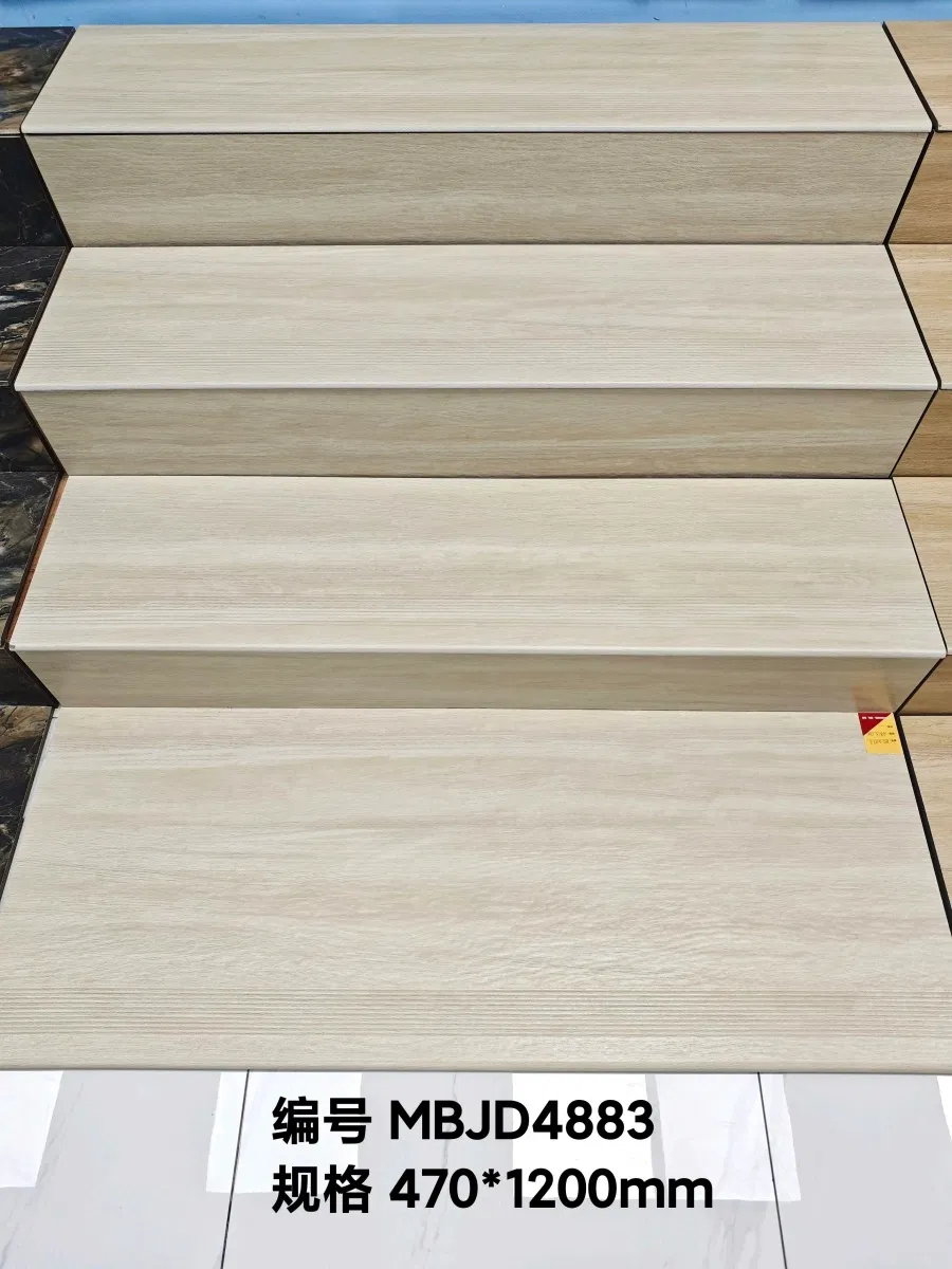 Foshan Timber Look Tile Stair Steps for Home Decoration Tile