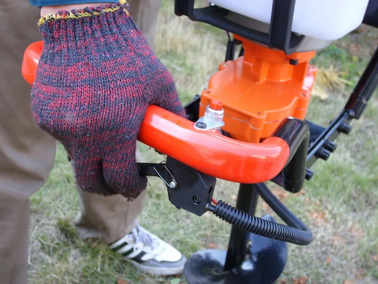 52cc Hand Push Earth Auger Machine Ground Auger Twister Drill