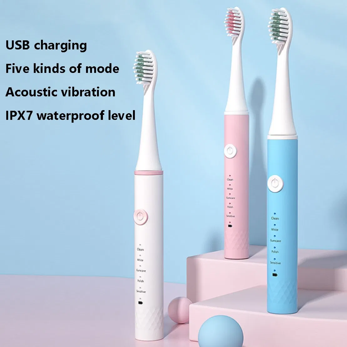 Electric Toothbrush Powerful Sonic Cleaning - Rechargeable Toothbrush Gift Toothbrush