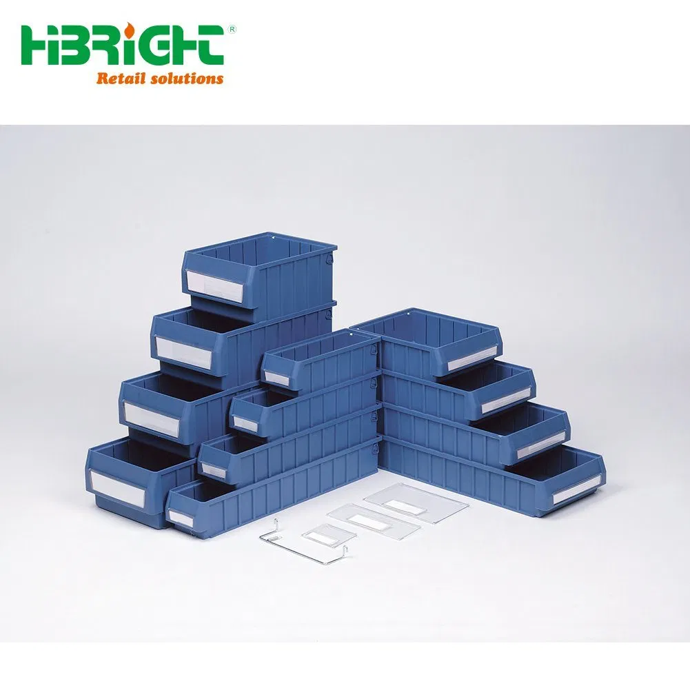 Industry Storage Plastic Stackable Bin with Functional Dividers