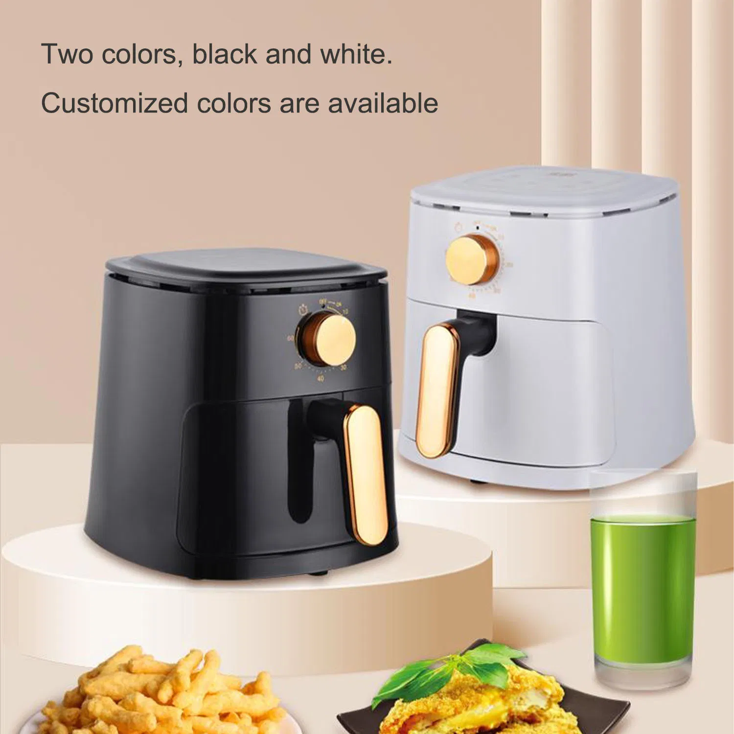 Family Size Air Fryer Non-Slip Feet Easy Clean Interior Kitchen Appliance Large Air Fryer
