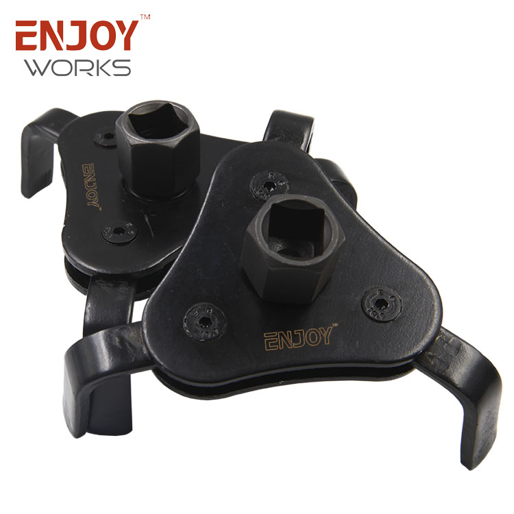 Enjoyworks 3 Jaw Remover Tools Oil Filter Wrench Hand Tools Wrench for Automotive