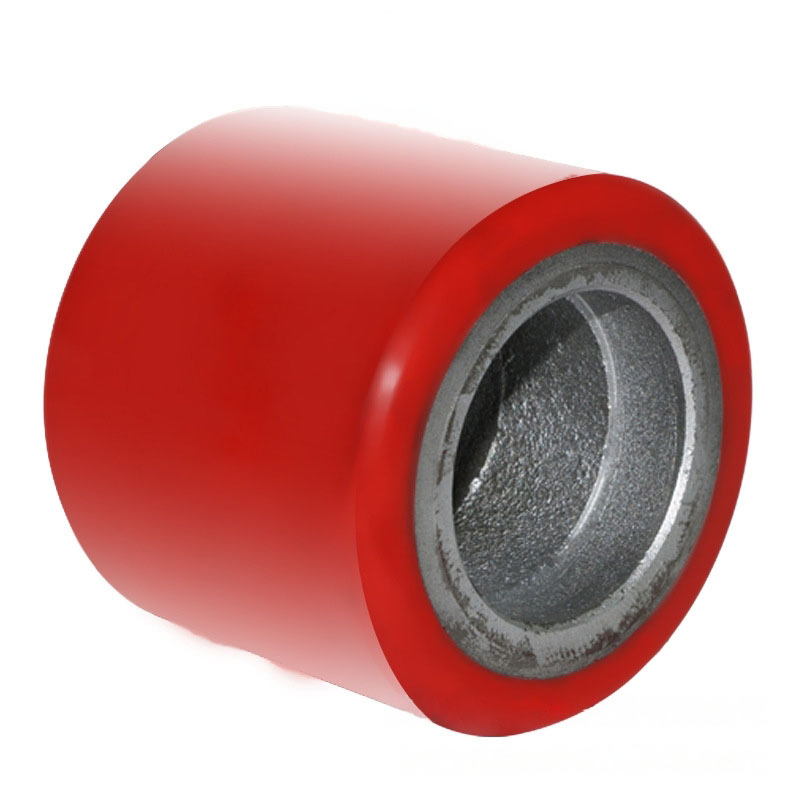 80mm 180mm 200mm TPU Polyurethane Hand Pallet Truck Wheel with 6024 Double Bearing