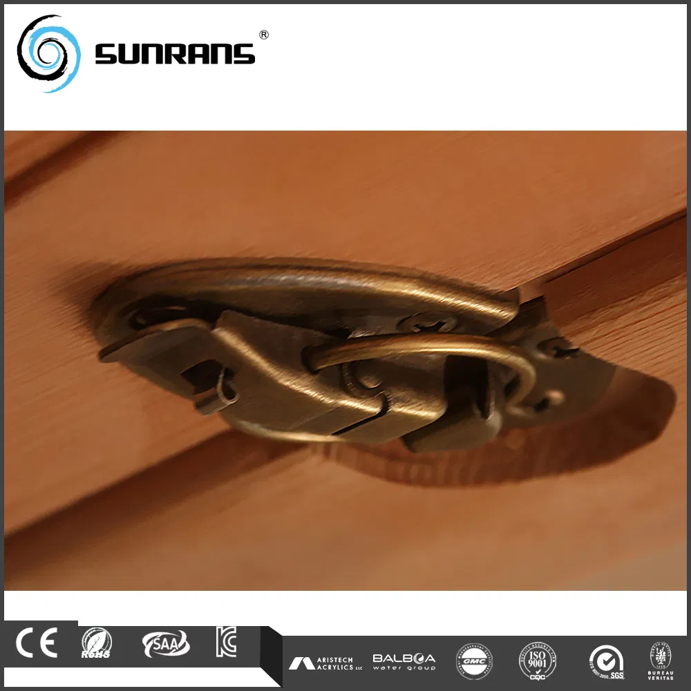 Cheap and Customizable Wooden Far-Infrared Ray Sauna for 4 Person Sauna Room