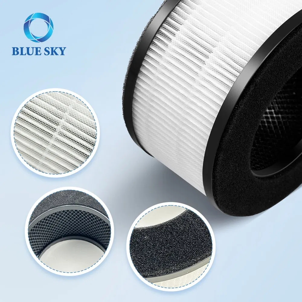 in Stock BS-01 True HEPA Replacement Filter Compatible with Slevoo BS-01 Air Purifier Part BS01