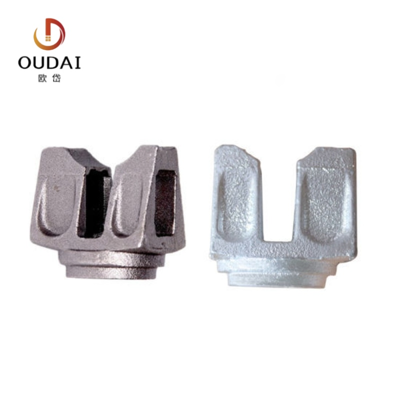 Oudai OEM Cast Steel Scaffolding Ringlock 48mm Ledger End Ledger Head