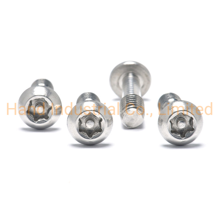 Винт прижимной M3x12 Torx с пином, A2