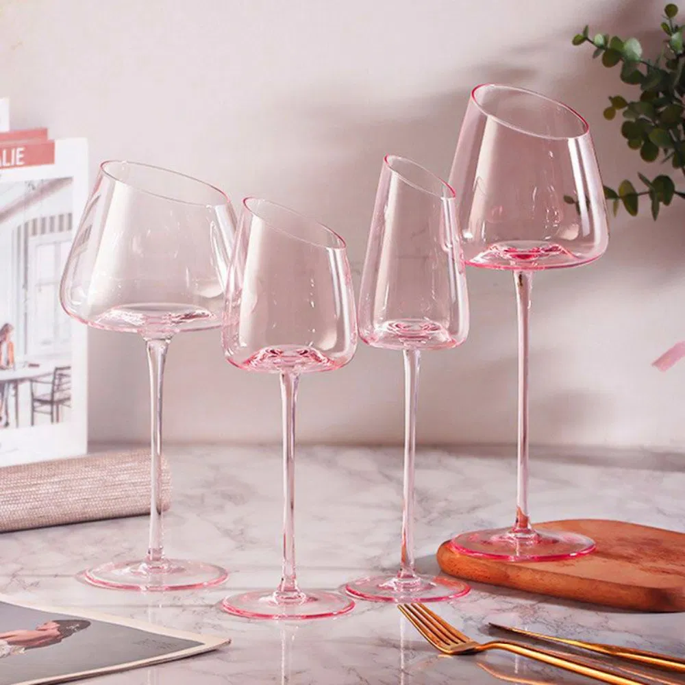 Бокал для шампанского Pink Flamingo с кристаллами