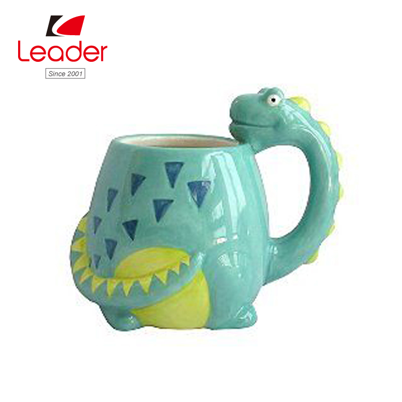 Handmade Ceramic Coffee Mug Turtle Figurine Mug OEM Designs Welcome