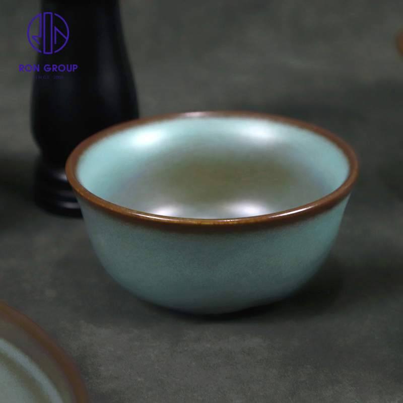 Wholesales Melamine Round Soup Food Storage Ceramic Kitchenware 4 Inch Bowl for Hotel Restaurant Catering Dinner Cutlery