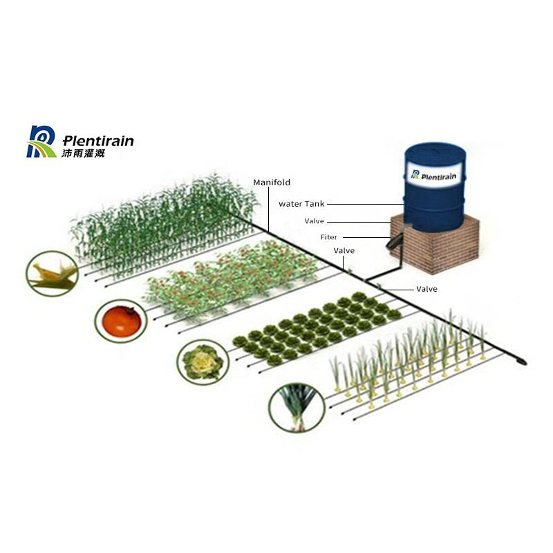 1 Hectare Drip Irrigation System Flat Tape Agriculture Farm Drip Irrigation System