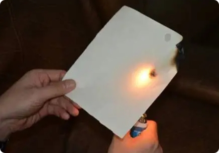 High-Density Fireproof Kraft Paper Roll Eco-Friendly Brown Double-Sided Resin Flame Retardant Moisture Tear Resistant High Temperature Resistant Nonflammable