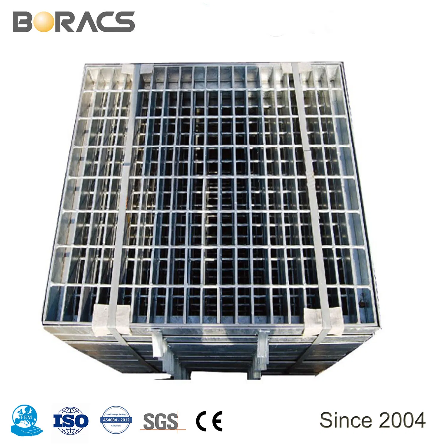 Stainless Steel Heavy Duty Steel Grating for Sump, Trench, Drainage Cover, Manhole Cover, Stair Tread, Floor Drain