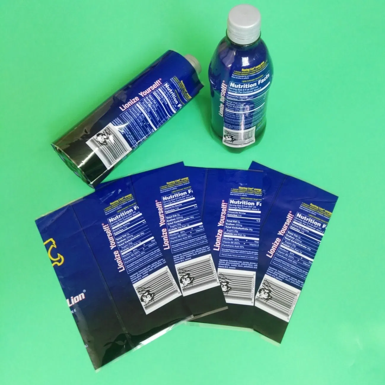 Pet Shrink Sleeve Label for Juice Bottle