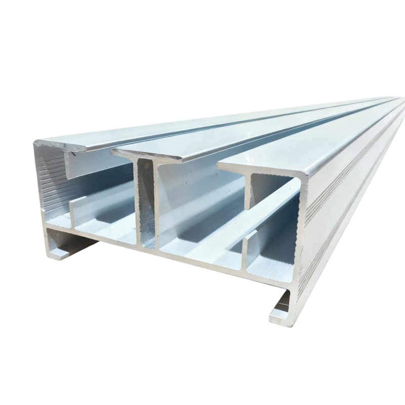 Theater Custom Sturdy and Durable Double-Groove Bi-Parting Stage Aluminum Alloy Curtain Track