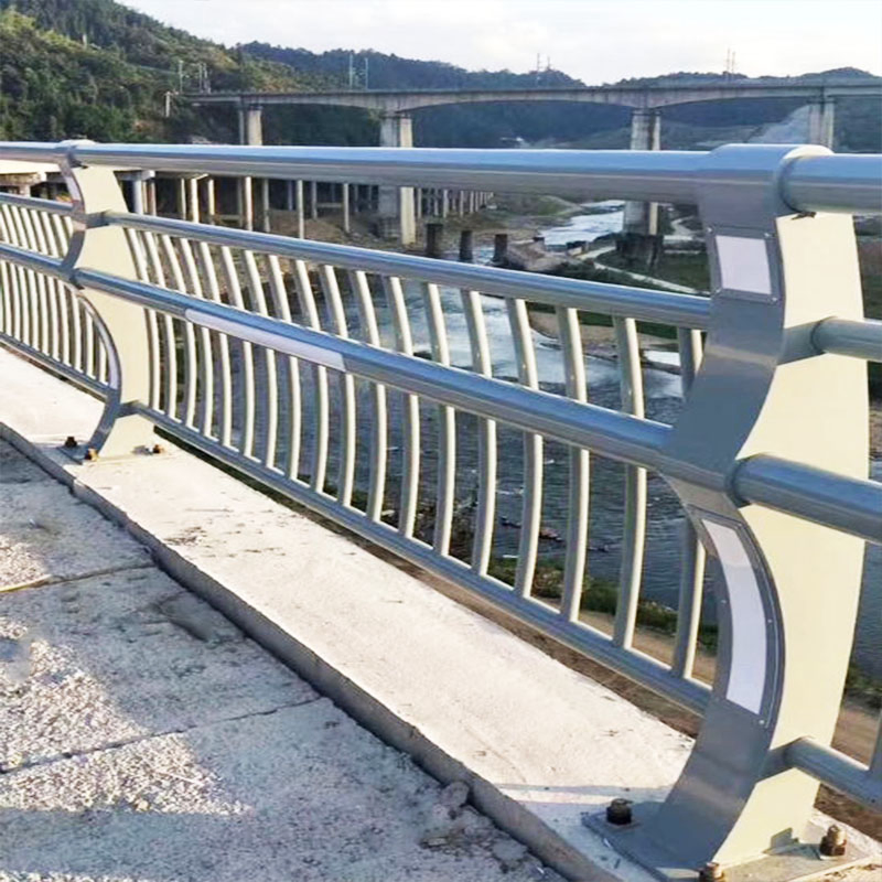 Bridge Landscape Anti-Collision Guardrail Security Fence Landscape, Bridges, Water Courses, Reservoirs Road Fence