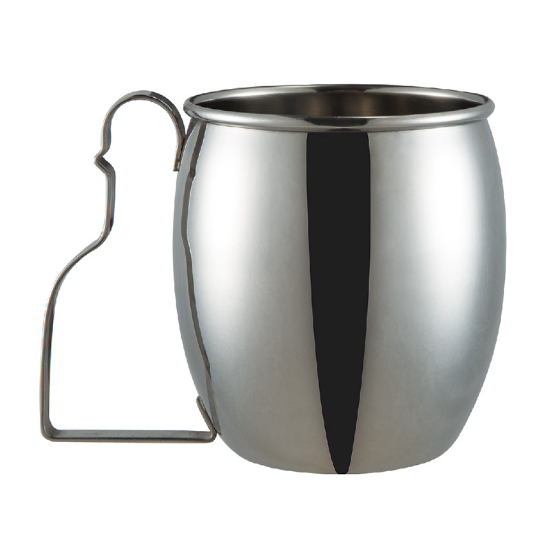 Custom Made Copper Barrel Steel Mug for Moscow Mule Copper Mug Cocktail Cup for Pearl Vodka Van Gogh Vodka