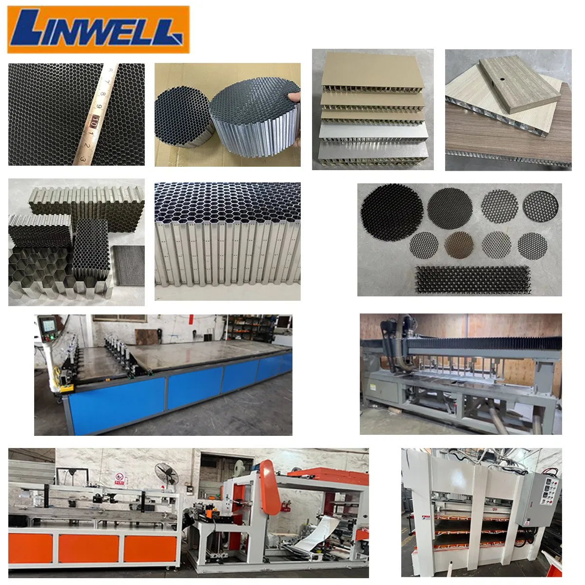 No Glue 4X8 Aluminum Honeycomb Panel Stainless Steel Honeycomb Core Panel