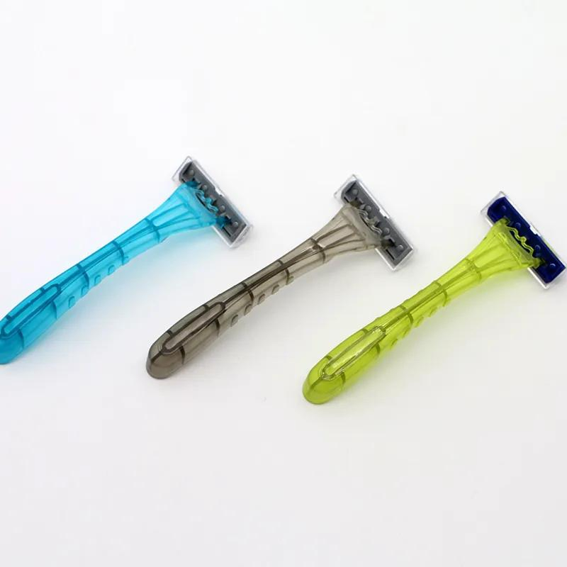 Travel Hotel Single-use Disposable Shaving Razors Triple Blades