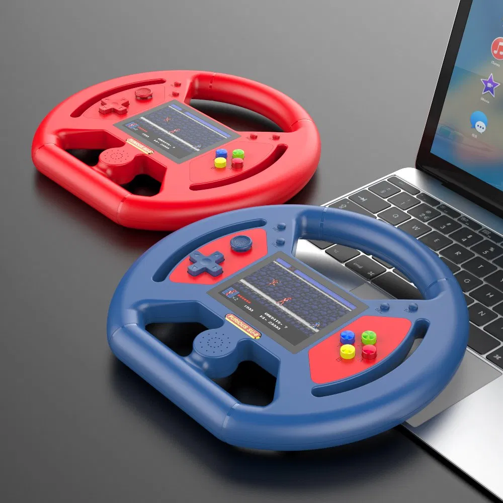 Портативная игровая консоль 999 в 1 с рулем