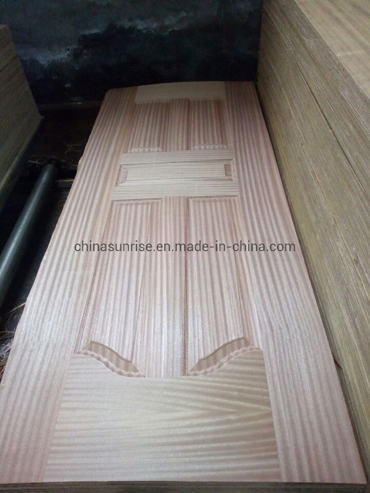 Nature Wood Veneer Laminated HDF/MDF Moulde Door Skin