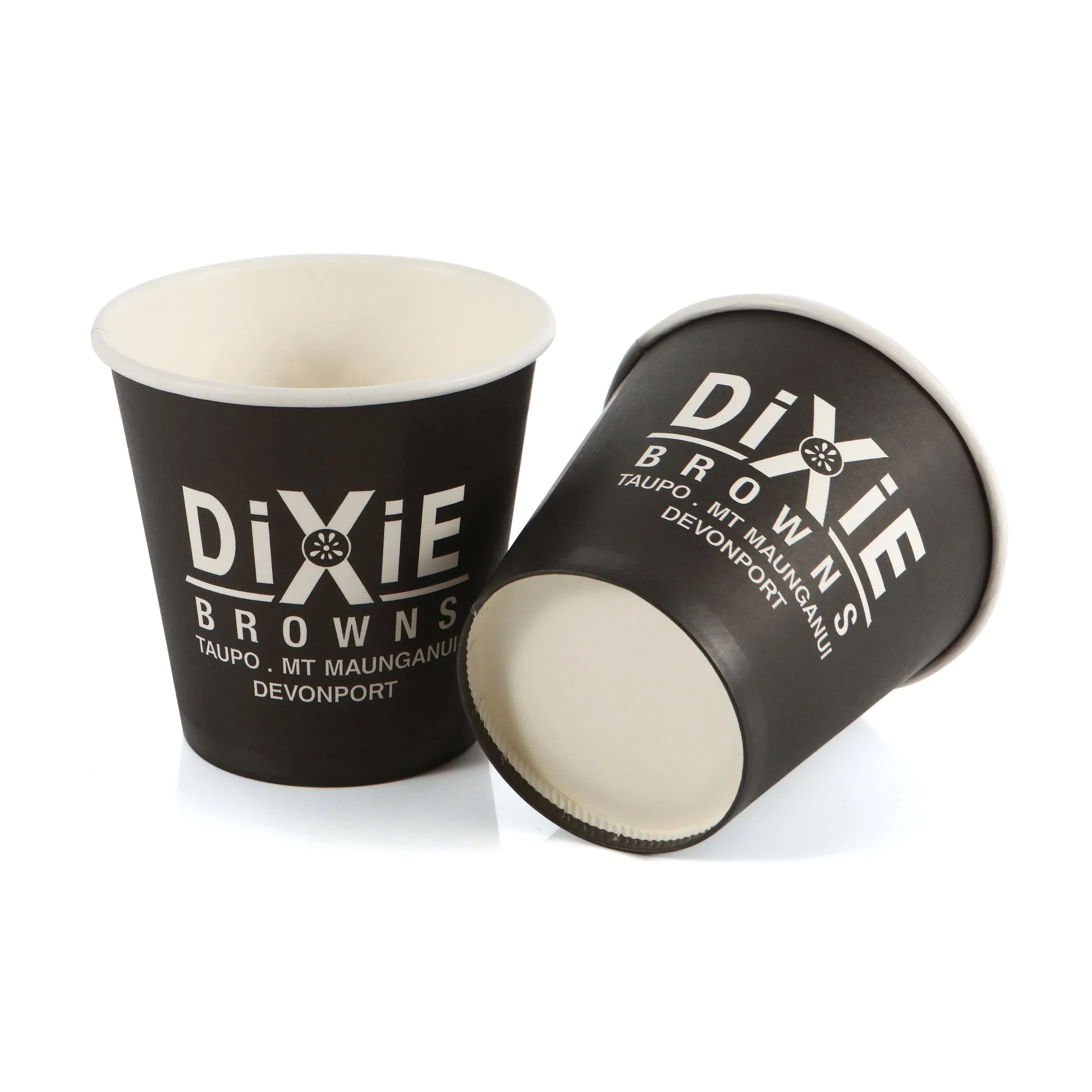 Eco-Friendly Embossed Paper Cups Bio-Degradable Disposable Hot &amp; Cold Drinks Coffee Cups
